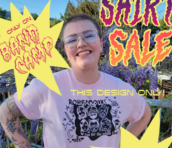 Limited edition T-Shirt cover art